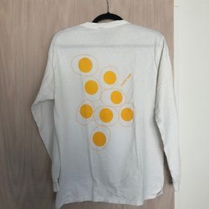 Bon Appétit jammy eggs long sleeve tee